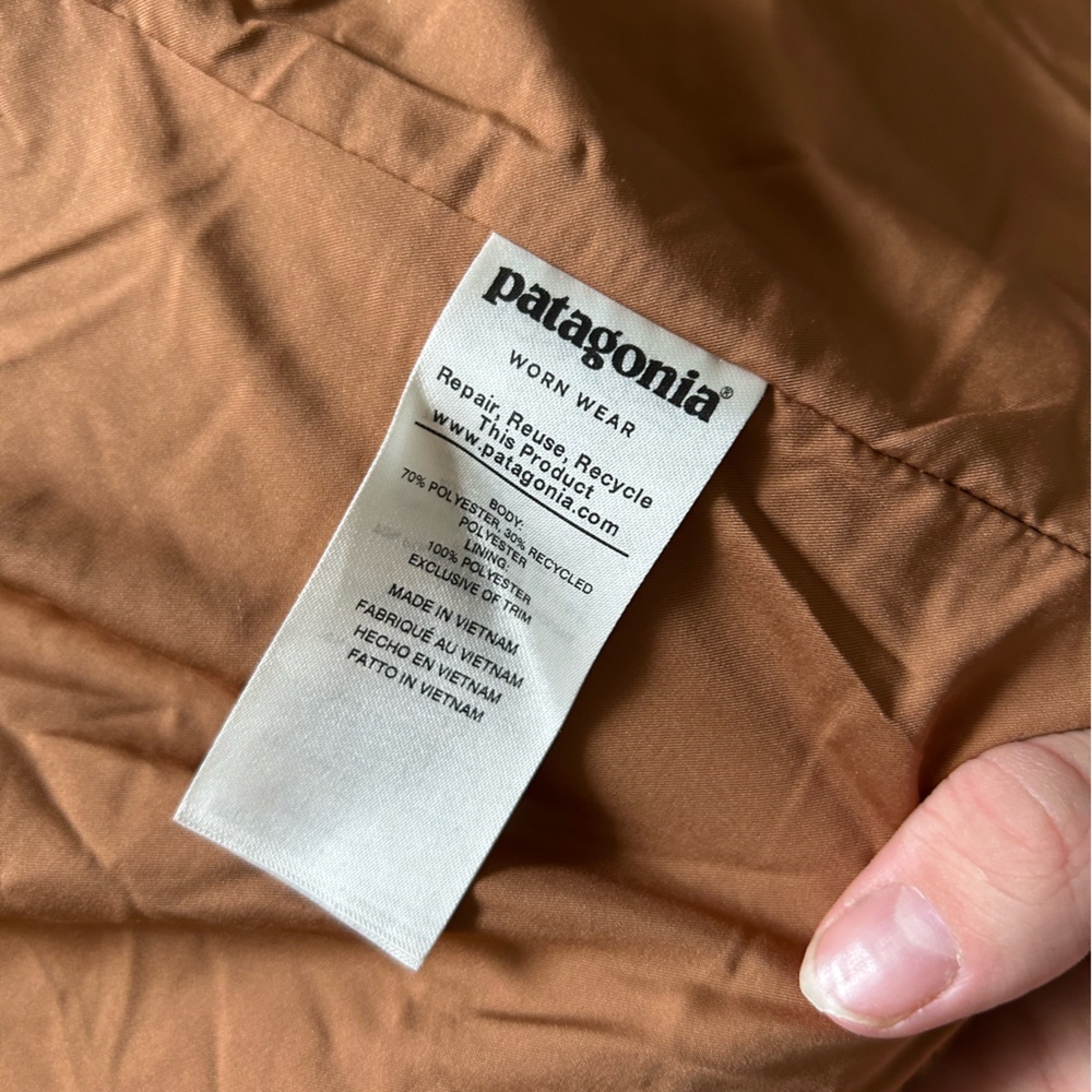 Patagonia Womens Los Gatos Full Zip Fleece Vest Size XL Brown Cozy Gorpcore - Picture 4 of 11